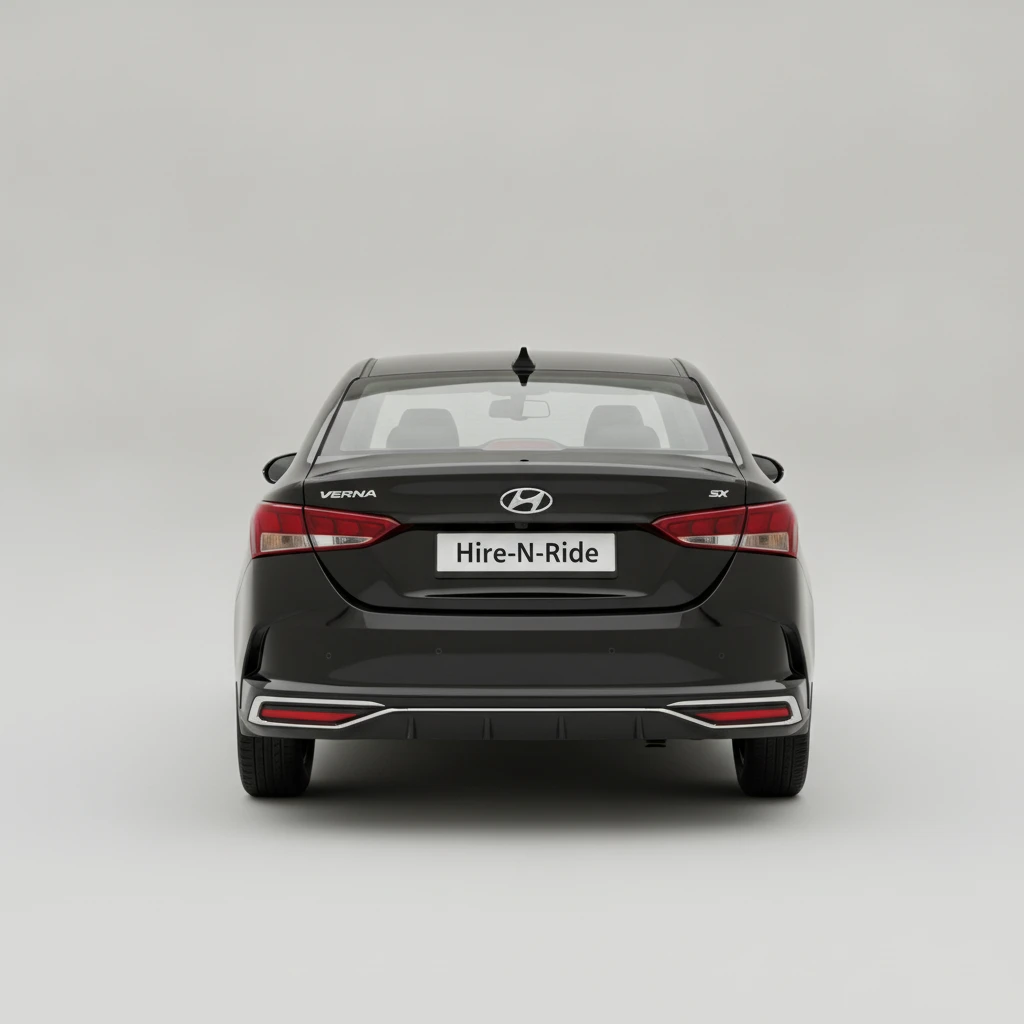 Photo 4 of Hyundai Verna Sx 2022 available for rent on Hire N Ride