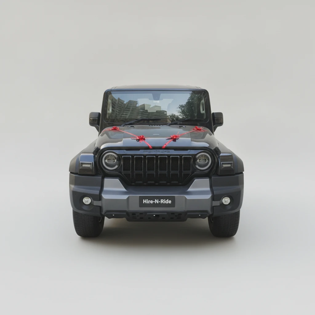 Photo 2 of Mahindra & Mahindra Thar Roxx Mx5 D 2024 available for rent on Hire N Ride