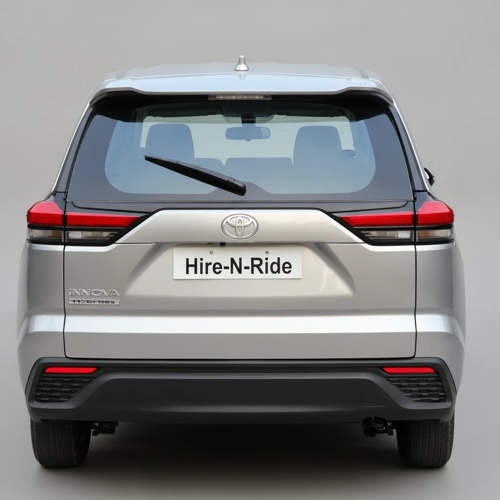 Photo 4 of Toyota Innova Hycross Le 2023 available for rent on Hire N Ride