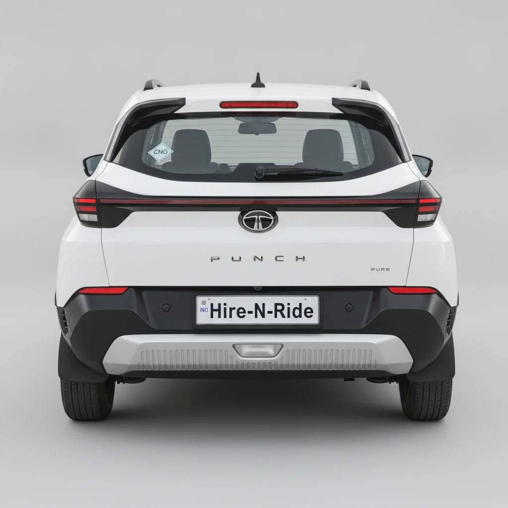 Photo 4 of Tata Punch Pure (cng, Manual) 2026 available for rent on Hire N Ride