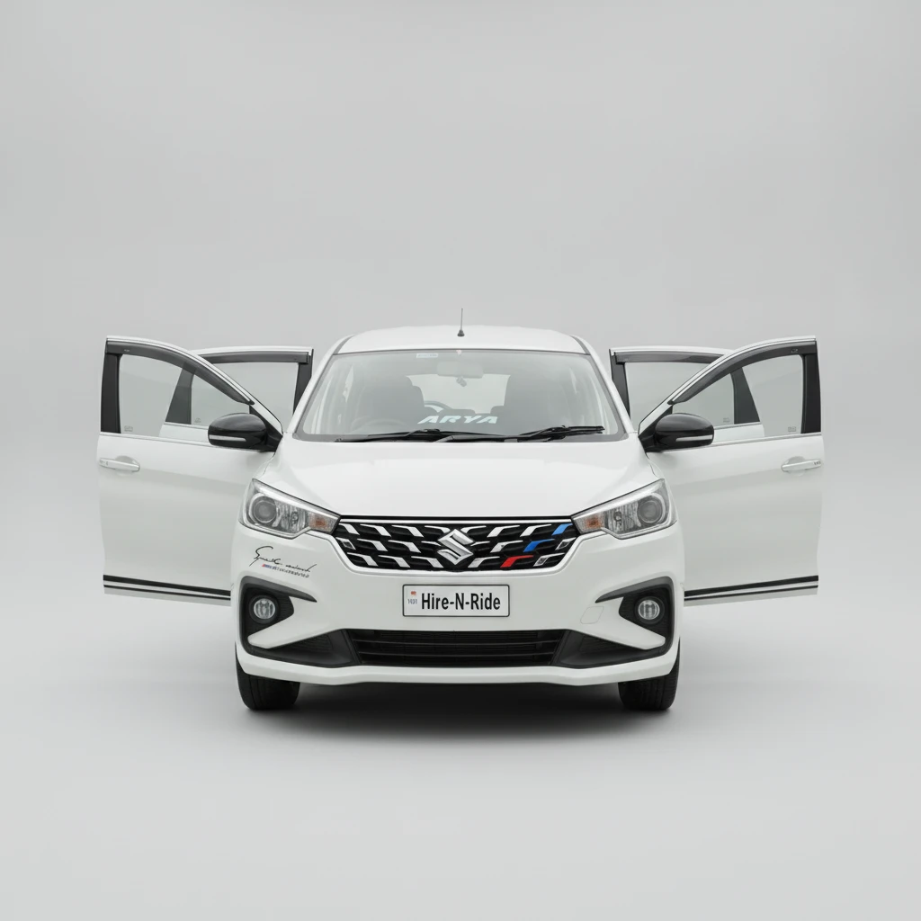 Photo 2 of Maruti Suzuki Ertiga Vxi (smart Hybrid) 2023 available for rent on Hire N Ride