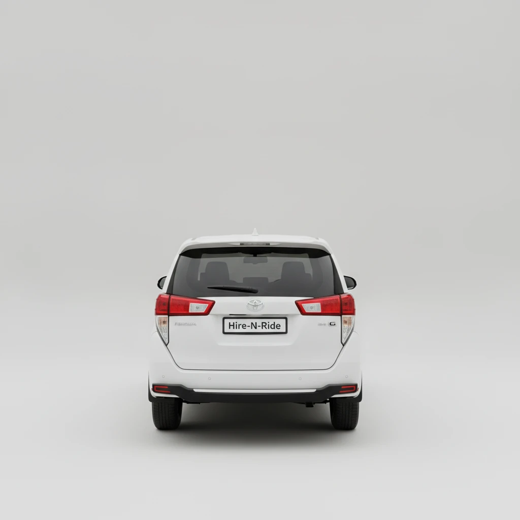 Photo 4 of Toyota Kirloskar Innova Crysta Gx+ (mt) 2024 available for rent on Hire N Ride