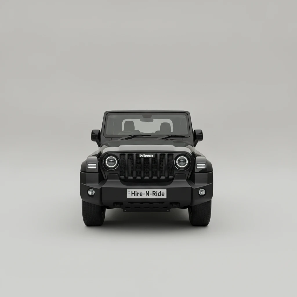 Photo 2 of Mahindra & Mahindra Thar Lx D At 4wd 2022 available for rent on Hire N Ride