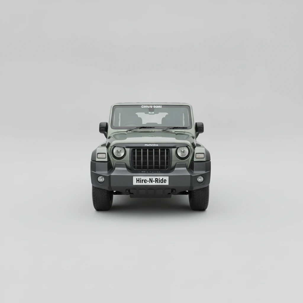 Photo 2 of Mahindra Thar Lx 2021 available for rent on Hire N Ride