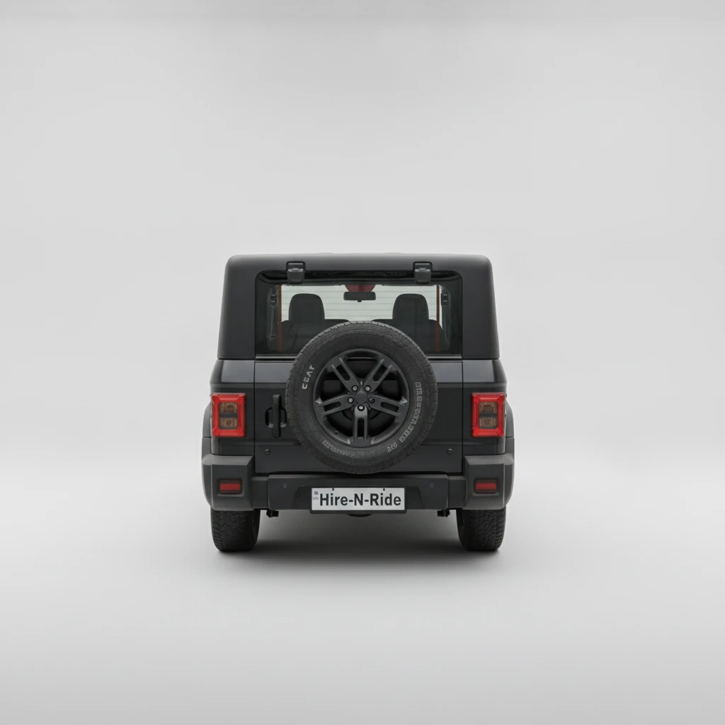 Photo 4 of Mahindra & Mahindra Thar Ax Opt Diesel Manual 2wd 2024 available for rent on Hire N Ride