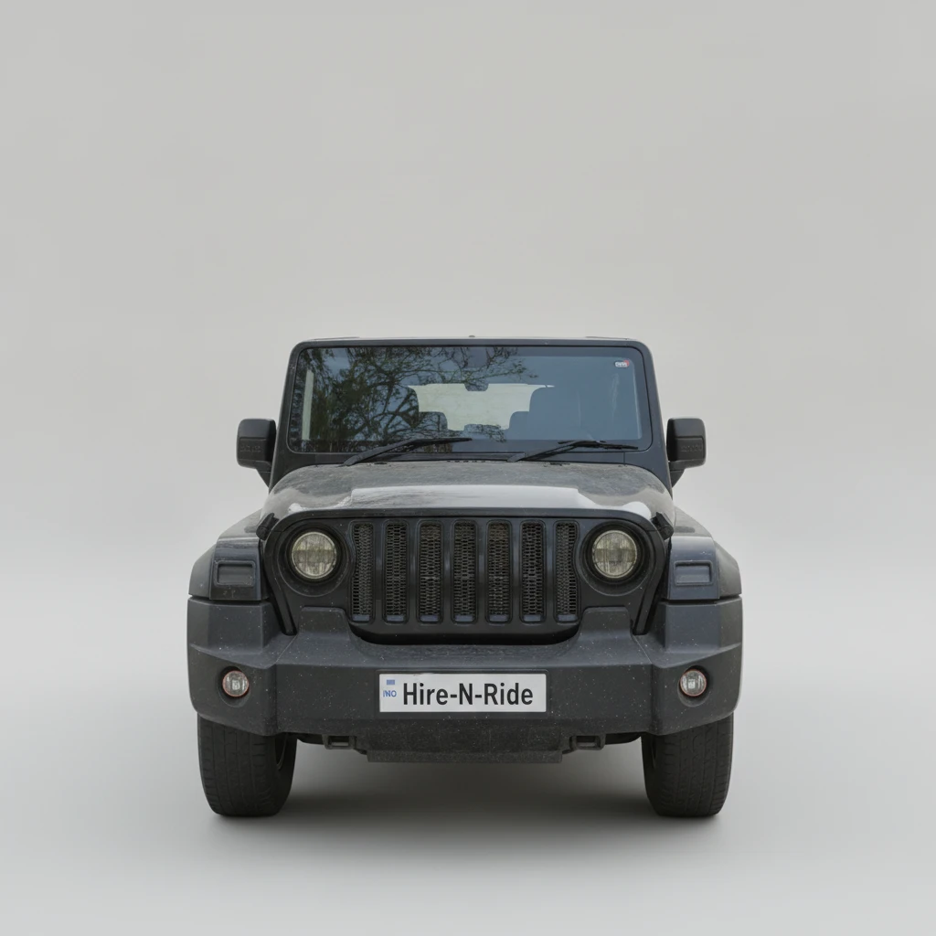 Photo 2 of Mahindra & Mahindra Thar Ax Opt Diesel Manual 2wd 2024 available for rent on Hire N Ride