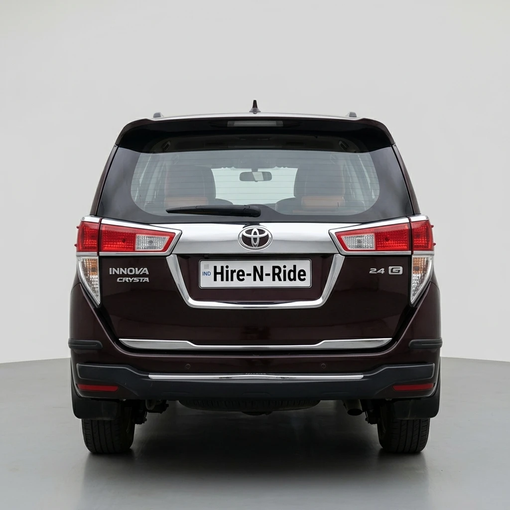 Photo 4 of Toyota Innova Crysta 2.4 G 2018 available for rent on Hire N Ride