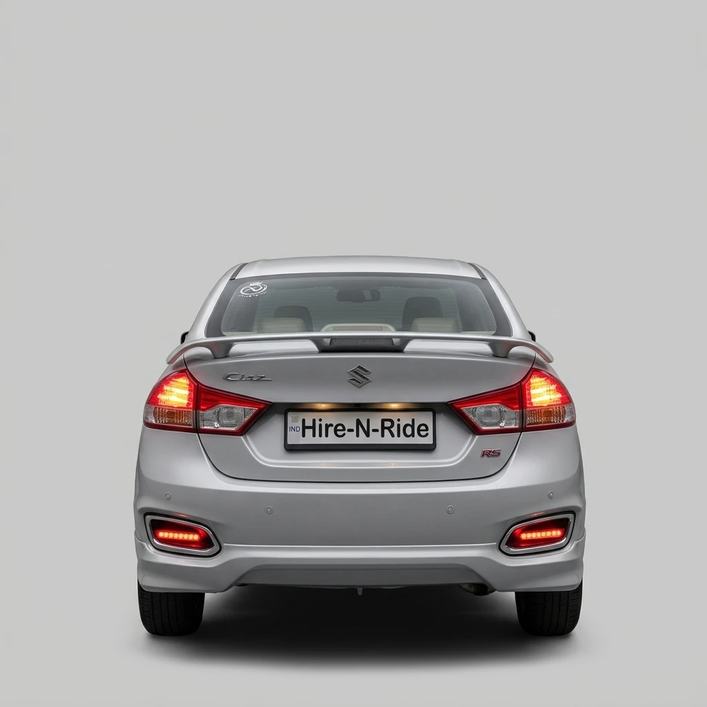 Photo 4 of Maruti Suzuki Ciaz Smart Hybrid Alpha 2017 available for rent on Hire N Ride