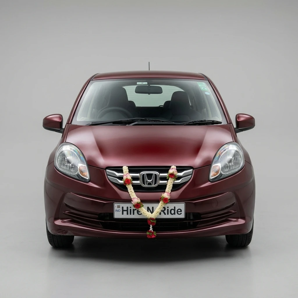 Photo 2 of Honda Amaze S Mt (i-dtec) 2015 available for rent on Hire N Ride